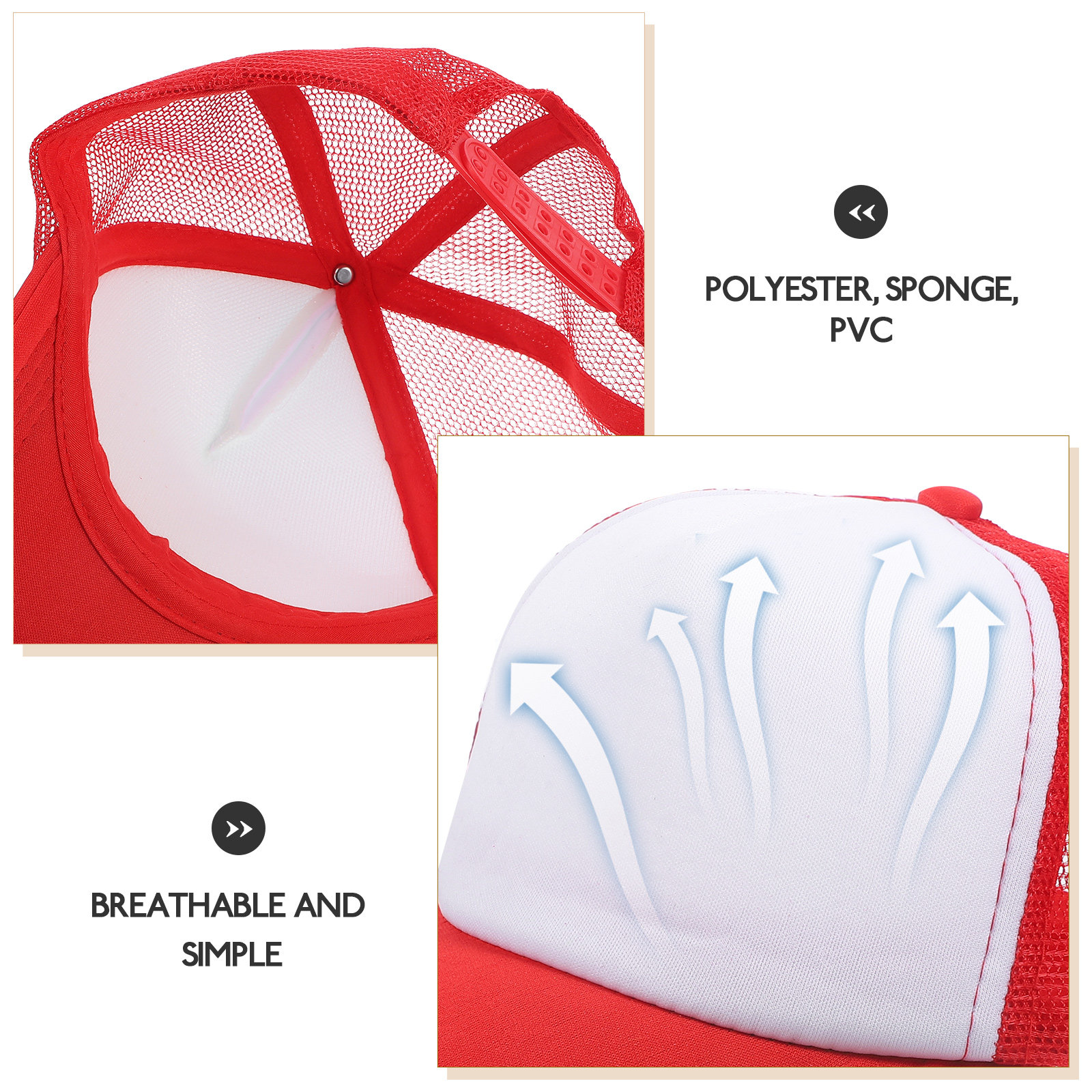 10Pcs Blank Mesh Baseball Caps - Hat Sublimation Blank 리뷰 및 가격