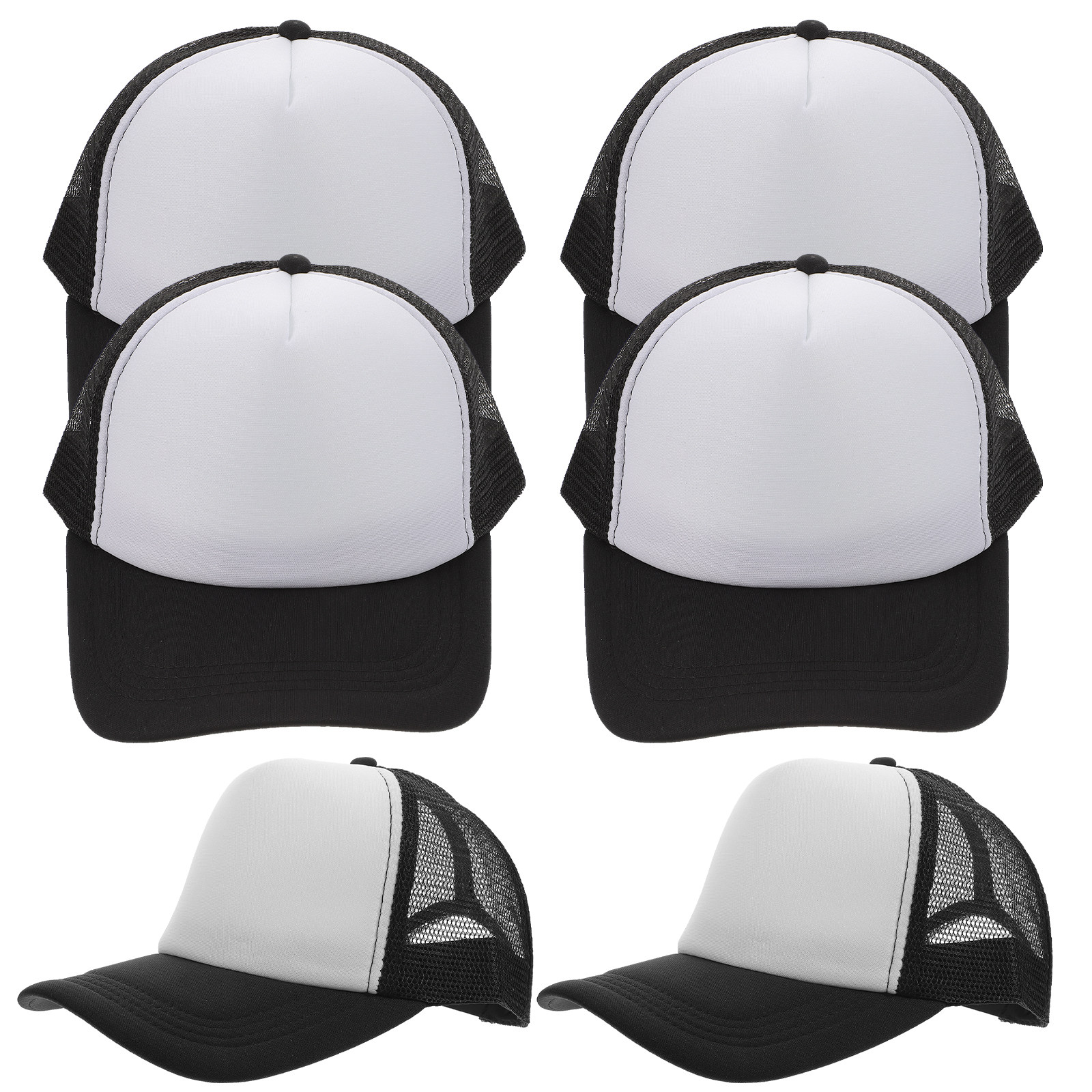 10Pcs Blank Baseball Cap Mesh  - Hat Sublimation Blank 리뷰 및 가격