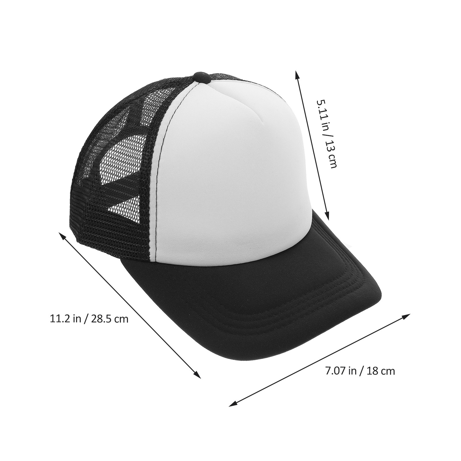 10Pcs Blank Baseball Cap Mesh  - Hat Sublimation Blank 리뷰 및 가격