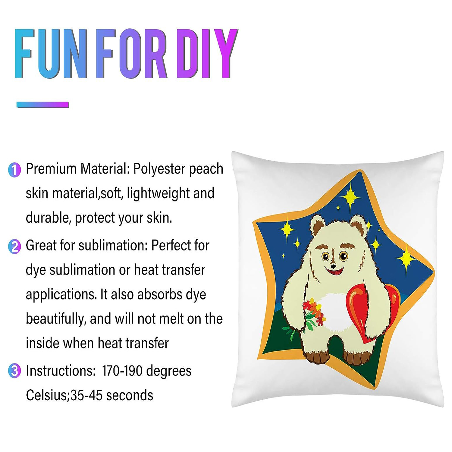 4Pcs Sublimation Blanks Throw  - Pillow Cover Sublimation 리뷰 및 가격