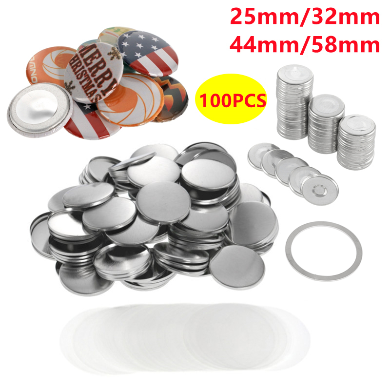25/32/37/44/58mm Button Making - Button Badge Blank 리뷰 및 가격