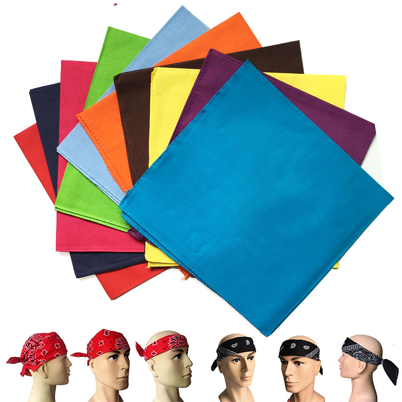 High Quality Solid Hip Hop Cot - Bandana Blank White 리뷰 및 가격